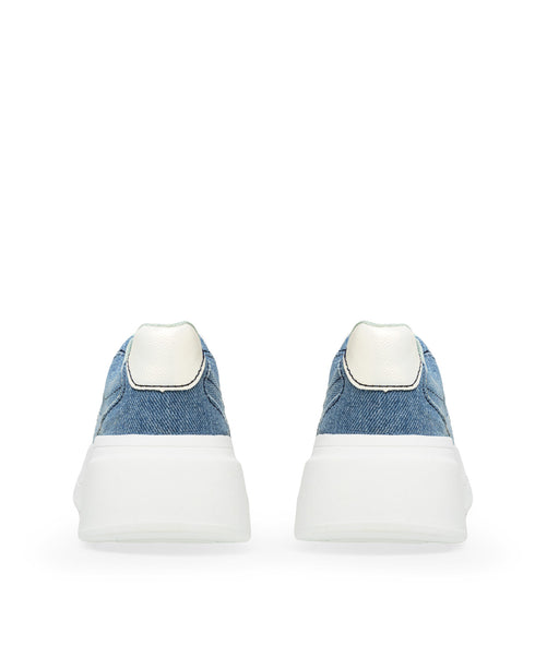 Tenis Mezclilla Suela Chunky 8000JC